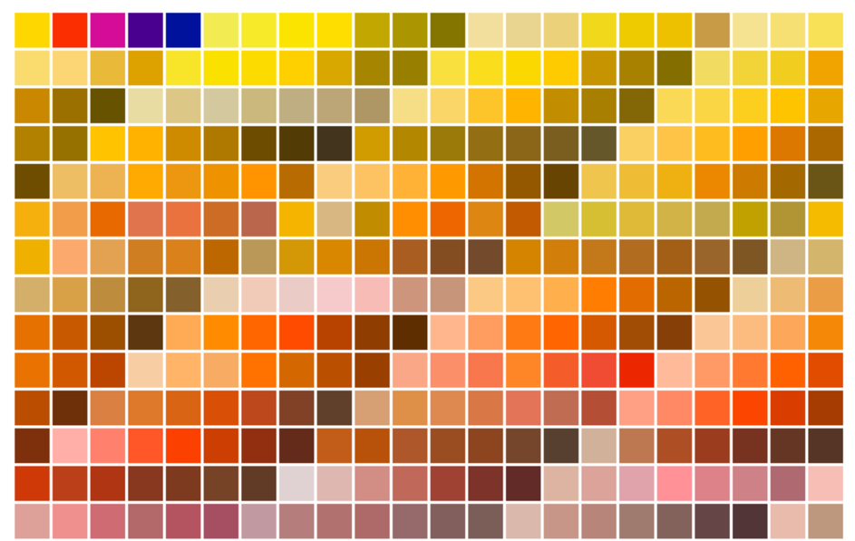 03 color shades - Není barva na monitoru jako barva na papíře