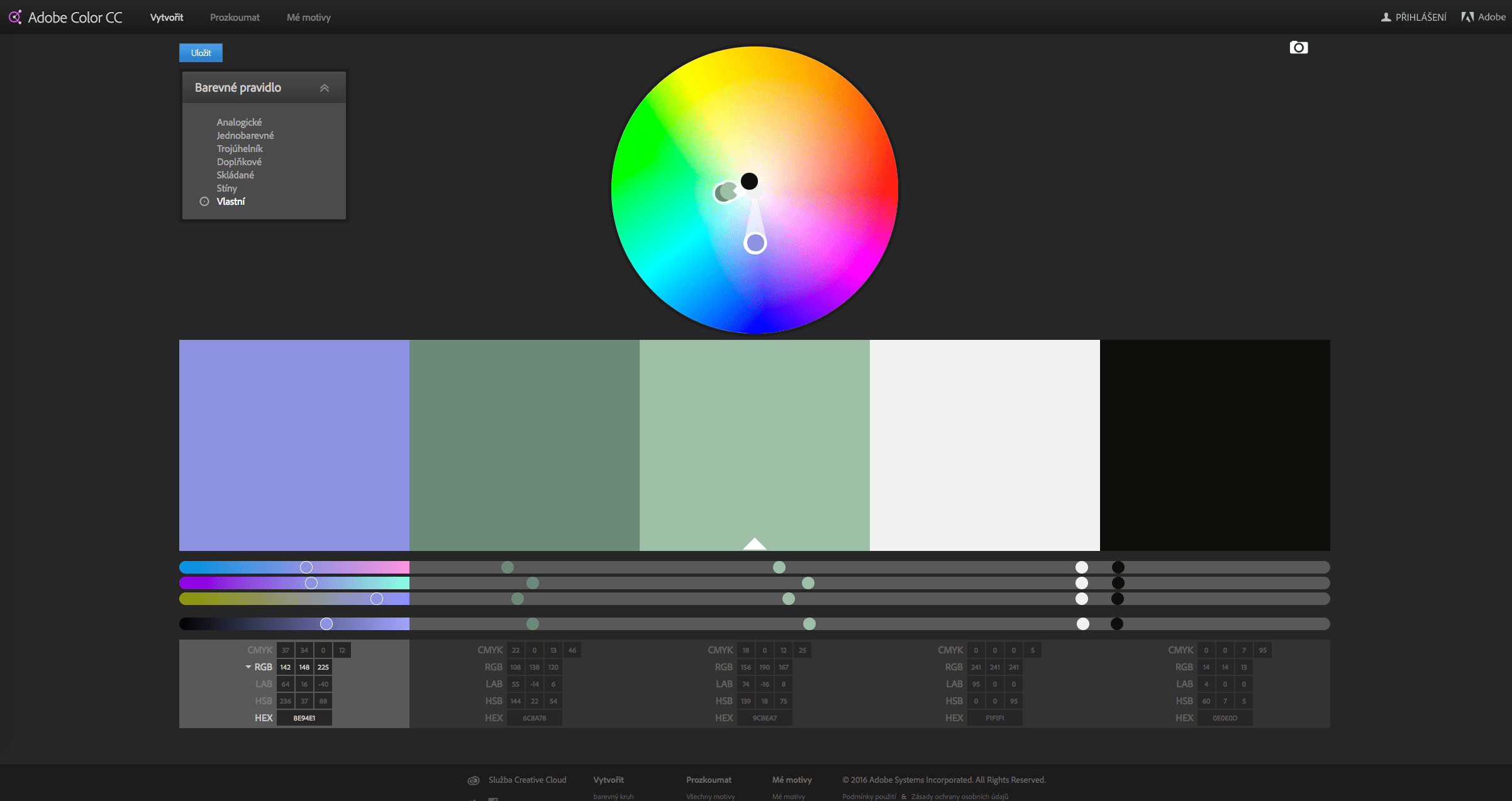 color adobe 2016 03 - Jak vhodně vybrat barvy? Díky aplikaci Adobe Color!