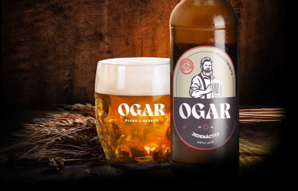 Vizuální identita a komunikace řemeslného pivovaru Ogar